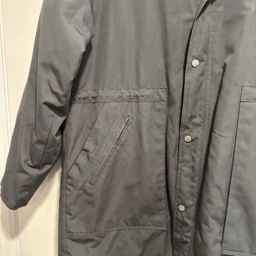 Vintage 80s Men’s London Fog Sz: 44L Maincoat Jacket. Plaid Fleece Lined.